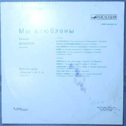 Мы влюблены - Евгений Душанов