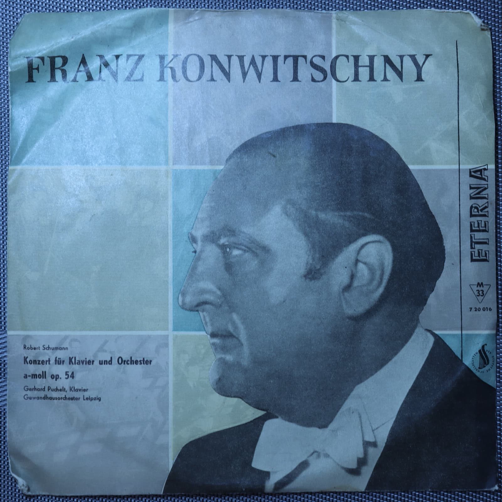Franz Konwitschny, Schumann, Puchelt – Konzert Für Klavier Und Orchester A-moll Op. 54 Franz Konwitschny, Schumann, Puchelt – Konzert Für Klavier Und Orchester A-moll Op. 54
