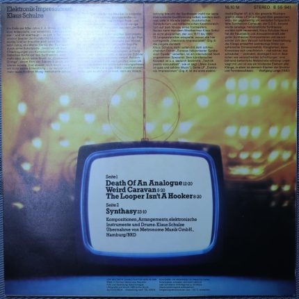 Klaus Schulze – Elektronik-Impressionen