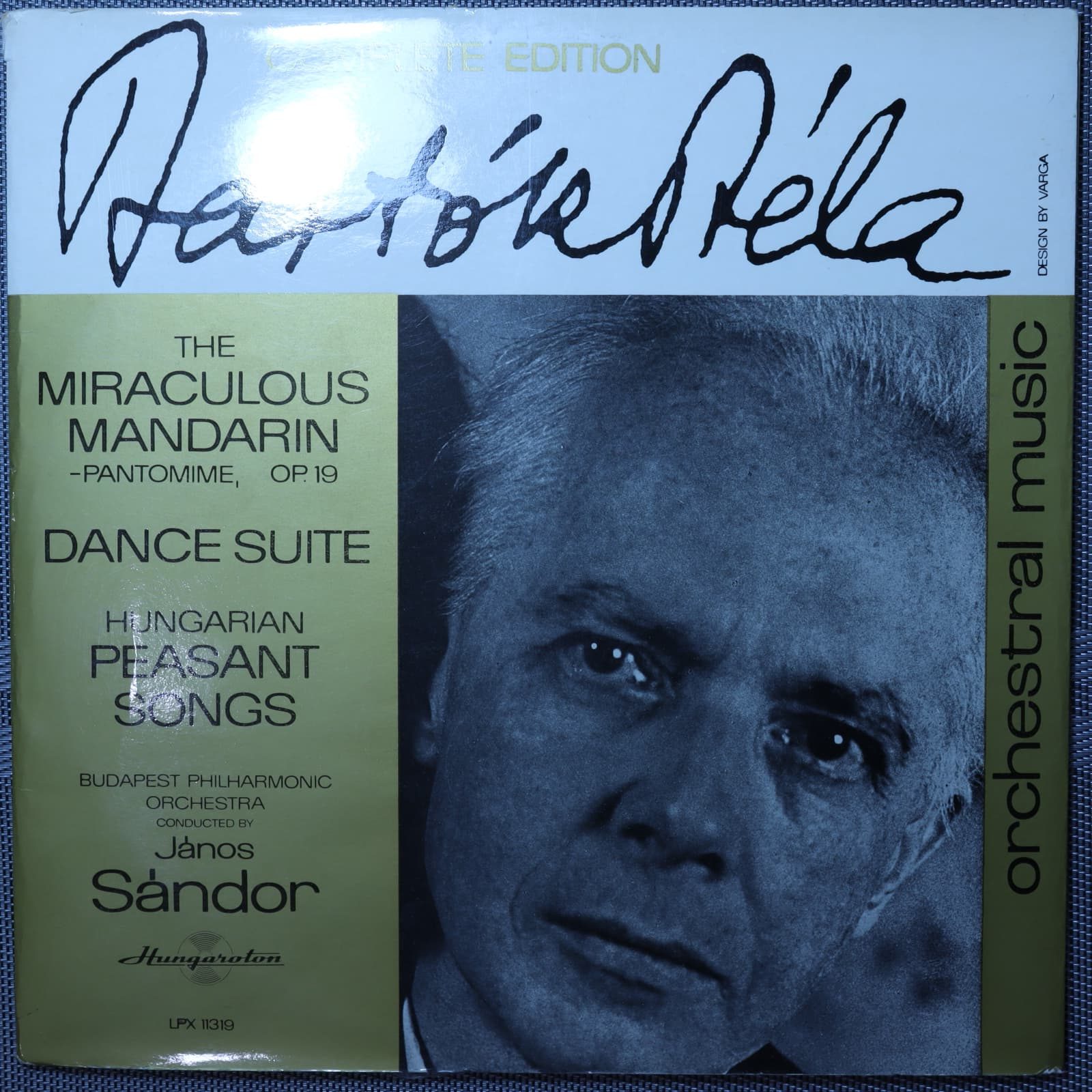 Bartók – Budapest Philharmonic Orchestra, János Sándor – The Miraculous Mandarin / Dance Suite Bartók – Budapest Philharmonic Orchestra, János Sándor – The Miraculous Mandarin / Dance Suite