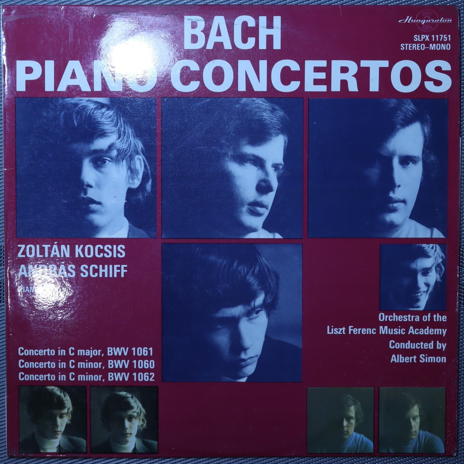 Zoltán Kocsis, András Schiff, Orchestra of the Liszt Ferenc Music Academy, conducted by Albert Simon Zoltán Kocsis, András Schiff, Orchestra of the Liszt Ferenc Music Academy, conducted by Albert Simon