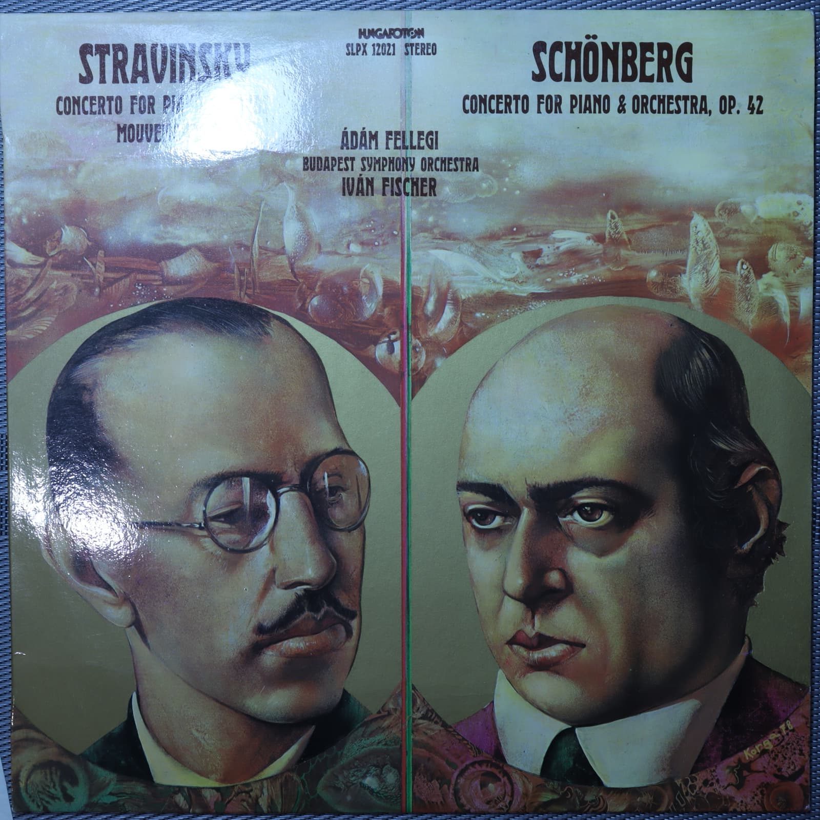Stravinsky, Schönberg, Ádám Fellegi, Budapest Symphony Orchestra, Iván Fischer – Piano Concertos Stravinsky, Schönberg, Ádám Fellegi, Budapest Symphony Orchestra, Iván Fischer – Piano Concertos
