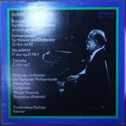 Robert Schumann – Konzert für Klavier und Orchester Op. 54 / Op. 92 / Novellette Op. 21 Nr. 1 / Tocc